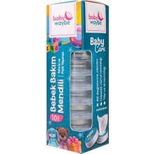 Baby Waybe 3 Adet Bebek Bakım  Temizlik  Hijyen Mendili 10 x 4,5 ml