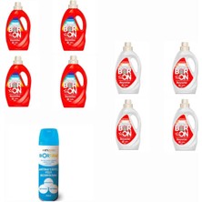 Eti Maden Doğal Mineralli Sıvı Çamaşır Deterjanı Renkli ve Beyazlar Için 208 Yıkama+ Bortam Dezenfektan