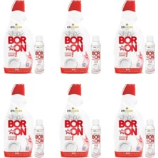 Boron Bulaşık Makinesi Deterjanı 6 Adet Bulaşık Makinesi Parlatıcısı 6 Adet 41*6 Yikama