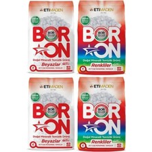 Eti Maden Boron Çamaşır Makinesi Deterjanı Renkliler Için Toz 8 kg Beyazlar Için Toz 8 kg