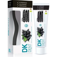 2 Adet Dermokil Dk Dent Karbon Diş Macunu 75 ml + Fırça