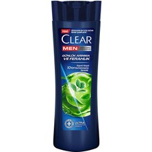 4 Adet Clear Men Kepeğe Karşı Etkili Şampuan Günlük Arınma ve Ferahlık 350 ml