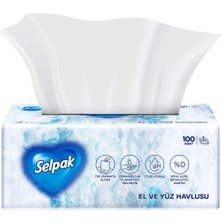 3 Adet Selpak El Yüz Havlusu 100 Lü