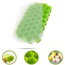 TE Dükkan Buğz Yumurcak Shop® 37 Bölmeli Slikon Petek Şeklinde Buz Kalıbı