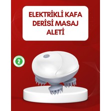 MiraLive Su Geçirmez Elektrikli Kafa Masaj Cihazı Ipx7