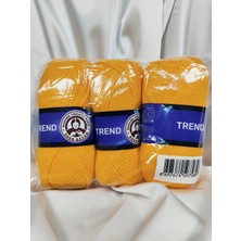 Ören Bayan Trend Sarı El Örgü Ipi (3 Adet) - Renk: 029