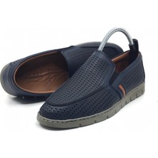 Catelli 620 %100 Hakiki Deri Ortopedik Erkek Yazlık Rahat Hafif Esnek Günlük Çarık Delikli Terleme Koku Yapmaz Ayakkabı Yeni Sezon 40-45