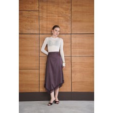 İldies Store Dantel Detaylı Puantiyeli Etek Yeni Sezon