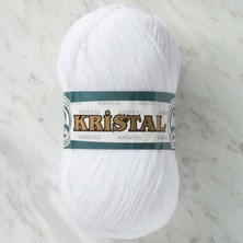 Ören Bayan Kristal Beyaz El Örgü Ipi (3 Adet) - Renk: 000