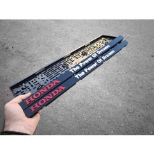 Pleksi Tarzı Honda Pleksi Plakalık