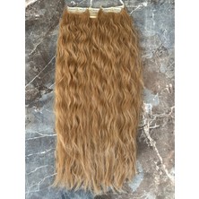 Özbience Küllü Karamel Dalgalı Yarımay Çıtçıtlı Şık Tasarım