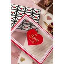 Livra Gift Love Letters 20’li Kalp Çikolata Hediye Kutusu – Zarf Tasarımlı Premium Çikolata - Sevgiliye, Yıldönümü ve Romantik Hediye