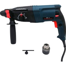 Go İthalat -1387 Elektrikli Profesyol Darbeli Hilti Matkap 26MM Çantalı (5250)