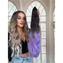 Özbience Dalgalı Mini Mandallı Tokalı Postiş At Kuyruğu, Kolay ve Şık Kullanım