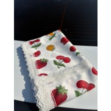 BHT 140 X170 Raşel Leke Tutmaz Güpürlü Sofra Bezi Fruits