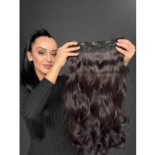 Özbience Içli, Isıya Dayanıklı Yarımay Çıtçıt Saç, Ekstra Yoğun, Kullanışlı ve Şık