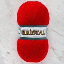 Ören Bayan Kristal Kırmızı El Örgü Ipi (3 Adet) - Renk: 033