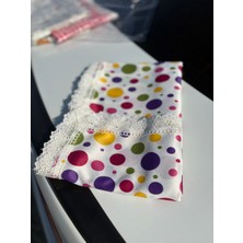 BHT 140 X170 Raşel Leke Tutmaz Güpürlü Sofra Bezi Renkli