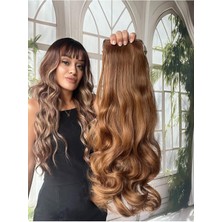 Özbience Doğal Saç Görünümlü Bağcıklı At Kuyruğu Takma Kolaylığı