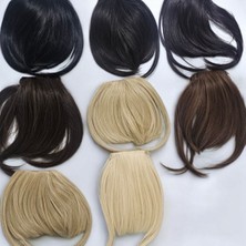 Özbience Dore Sıcak Sarı Takma Kahkül Perçem Saç Postiş Gerçek Saç Dokusuyla