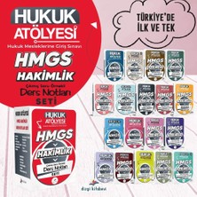 Dizgi Kitabevi Dizgi Kitap 2026 Hukuk Atölyesi Hmgs Hakimlik Çıkmış Soru Örnekli Ders Notları Seti