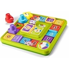 SHC4200 Fisher-Price Köpekçiğin Oyun Istasyonu Fisher-Price Müzikli Canlandırma Masa Oyunu Bebek Oyuncağı,
