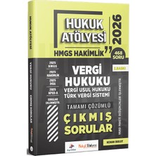 Dizgi Kitap 2026 Hukuk Atölyesi Hmgs Hakimlik Vergi, Vergi Usul Hukuku, Türk Vergi Sistemi Çıkmış Sorular Çözümlü