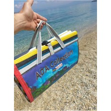 Özbience Renkli ve Hafif Portatif Piknik Hasır Hali, Rahat Taşıma Keyfi