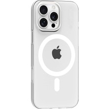 Azrlya Joko Apple iPhone 16 Pro Max Pc Blank Magsafe Kapak - Şeffaf