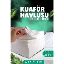 Moresun Bx Tek Kullanımlık Kuaför Havlusu - Berber Havlusu Spa Havlusu Medikal Havlu 100 Ad