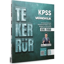 Benim Hocam Yayınları Tekerrür - Kpss - Vatandaşlık Genel Tekrar