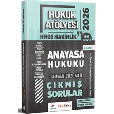 Dizgi Kitap 2026 Hukuk Atölyesi Hmgs Hakimlik Anayasa Hukuku Çıkmış Sorular Çözümlü