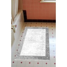 Özbience Yıkanabilir Kaymaz Taban Banyo Paspası Mor Eko Trend Djt 1665