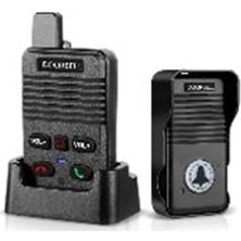 Pazarcan Hello D90 1000 Mah Şarjlı Kapalı Devre Görüntülü Diyafon Konuşma Sistemi