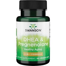 Swanson (Özelsporcugıdaların'dan !!) Ultra-Dhea Pregnenolone 125MG 60 Capsul.abd Menşei.41.