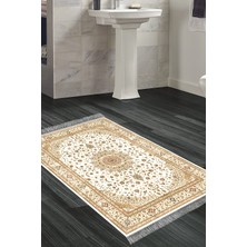 Özbience Yıkanabilir Kaymaz Taban Banyo Paspası, Eko Trend Djt Osmanlı Kahve