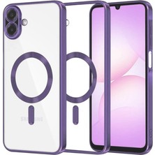 Newface Samsung Galaxy A07 4g Kross Magneticsafe Kapak - Mor