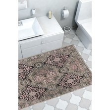 Özbience Kaymaz Taban Banyo Halısı Trend Modern 659M Pudra, Şık ve Konforlu Tasarım