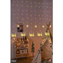 Nacario Mey Ithalat® Ramazan Perde LED Işık 3 Metre