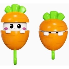 Moresun Buğz Havuç Tasarımlı Otomatik Açılan Yapışkanlı Askı