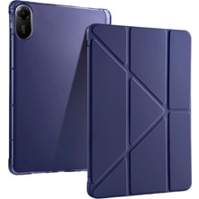 Newface Xiaomi Redmi Pad 2 Kalemlikli Mars Tablet Kılıfı - Lacivert
