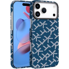 Newface Apple iPhone 17 Pro Vega Magsafe Kapak - Lacivert