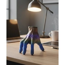 Moresun Buğz 3D Tasarım Rengarenk El Biblo 27X22 cm Özgün ve Şık Aksesuar