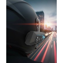 Moresun Buğz Su Geçirmez Motosiklet Kask Kulaklık 1000MAH Batarya