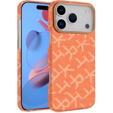 Newface Apple iPhone 17 Pro Max Vega Magsafe Kapak - Açık Turuncu