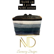 Moresun Buğz Nevresim Dünyası 70X140 4'lü Havlu Prime 4