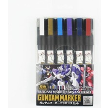 Mr.hobby GMS-124 Gundam Marker Advanced Set, 6 Adet