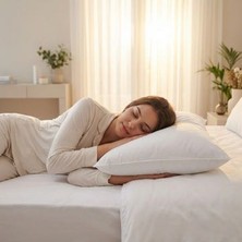 Duruclass 4’lü Paket Adeti 1000 gr Silikon Elyaf Dolgulu Yastık – Otel Tipi Yumuşak Uyku Yastığı