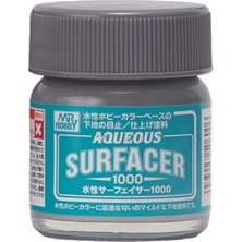 Mr.hobby Hsf-01 40 Ml. Aqueous Serisi, Surfacer 1000, Gri, Astar Model Boyası