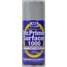 Mr.hobby B-524 170 Ml. Mr.primer 1000, Gri, Sprey Astar Model Boyası